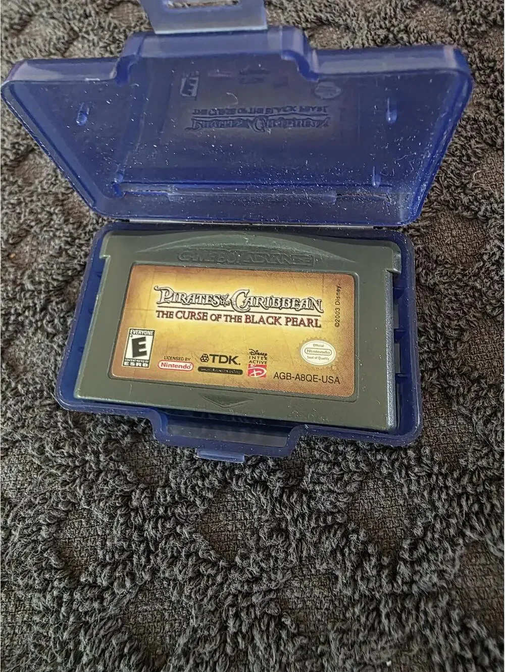 Pirates of the Caribbean Curse of Black Pearl GBA Game Boy Advance Cart Only